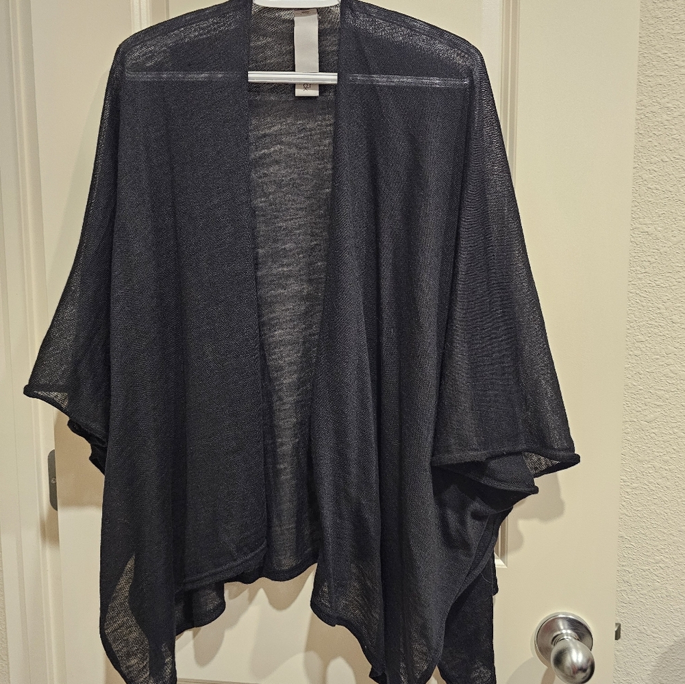Black swim cover up